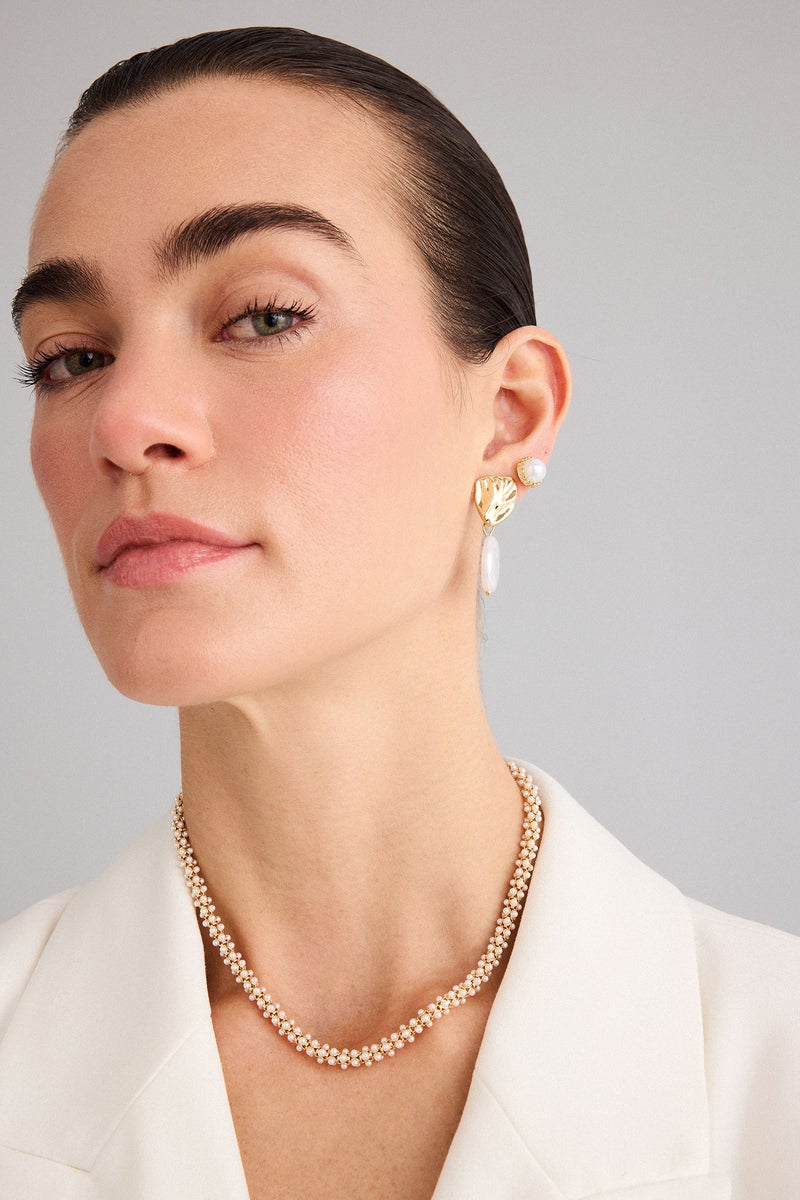 DeFacto Gold Woman Woman 4 Piece Earrings Casual - Image 1