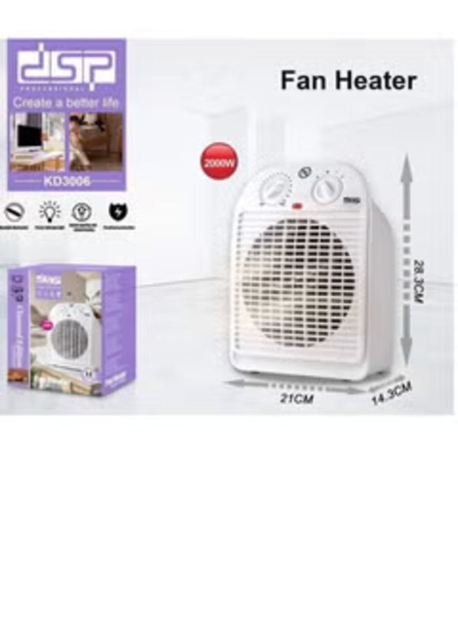 Fan heater