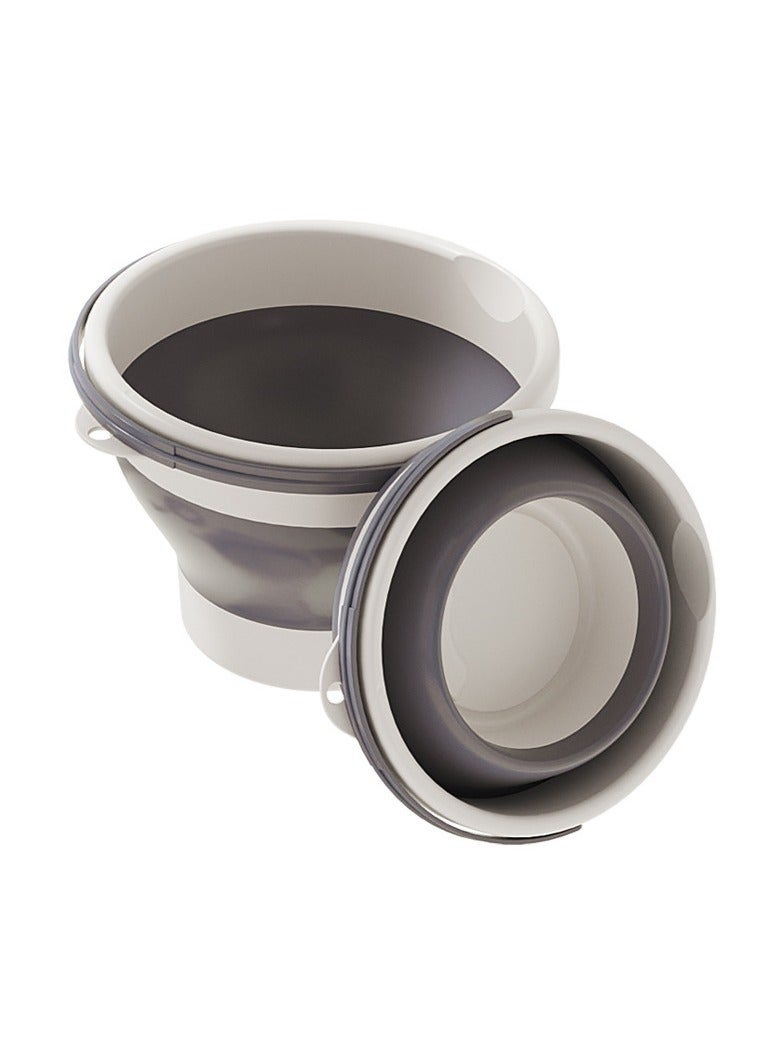 والالا مجموعة حوض استحمام للأطفال مضادة للانزلاق وقابلة للطي، مكونة من 7 قطع، مصنوعة من مادة آمنة، توفر المساحة، حوض استحمام واحد، حامل واحد، مغرفة واحدة، 3 أحواض غسيل، دلو واحد - Image 4