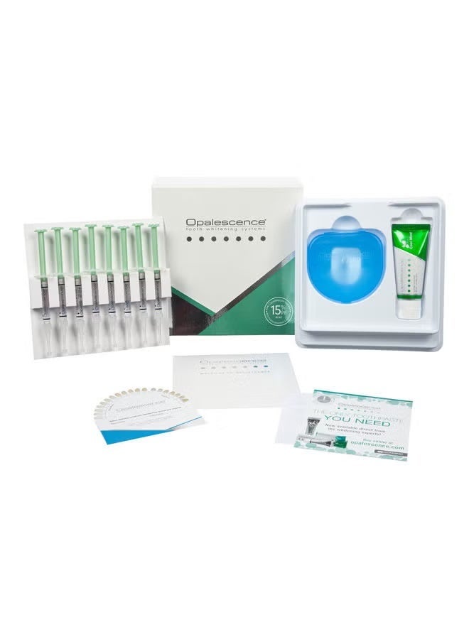 Opalescence 15% Mint Flavour Teeth Whitening Gel Green 28grams - Image 1
