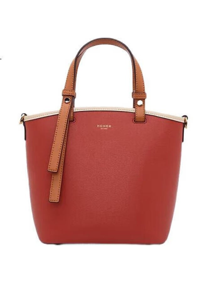 Hongu Women'S Handbag, Leather Bucket Bag, Ladies' Tote Bag, Shoulder Bag, Crossbody Bag, Practical Mother'S Day Gift - Image 3