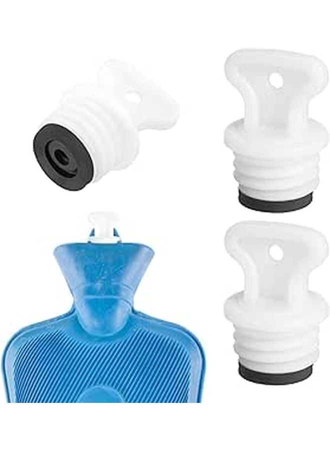 2Pcs 18mm Rubber Hot Water Bottle Caps Leakproof Heat Resistant Therapeutic Stopper Plugs - Image 1