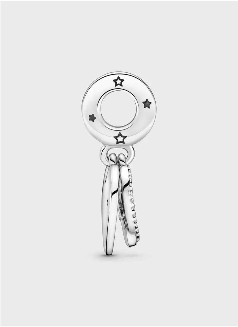 PANDORA Cats & Hearts Dangle Charm