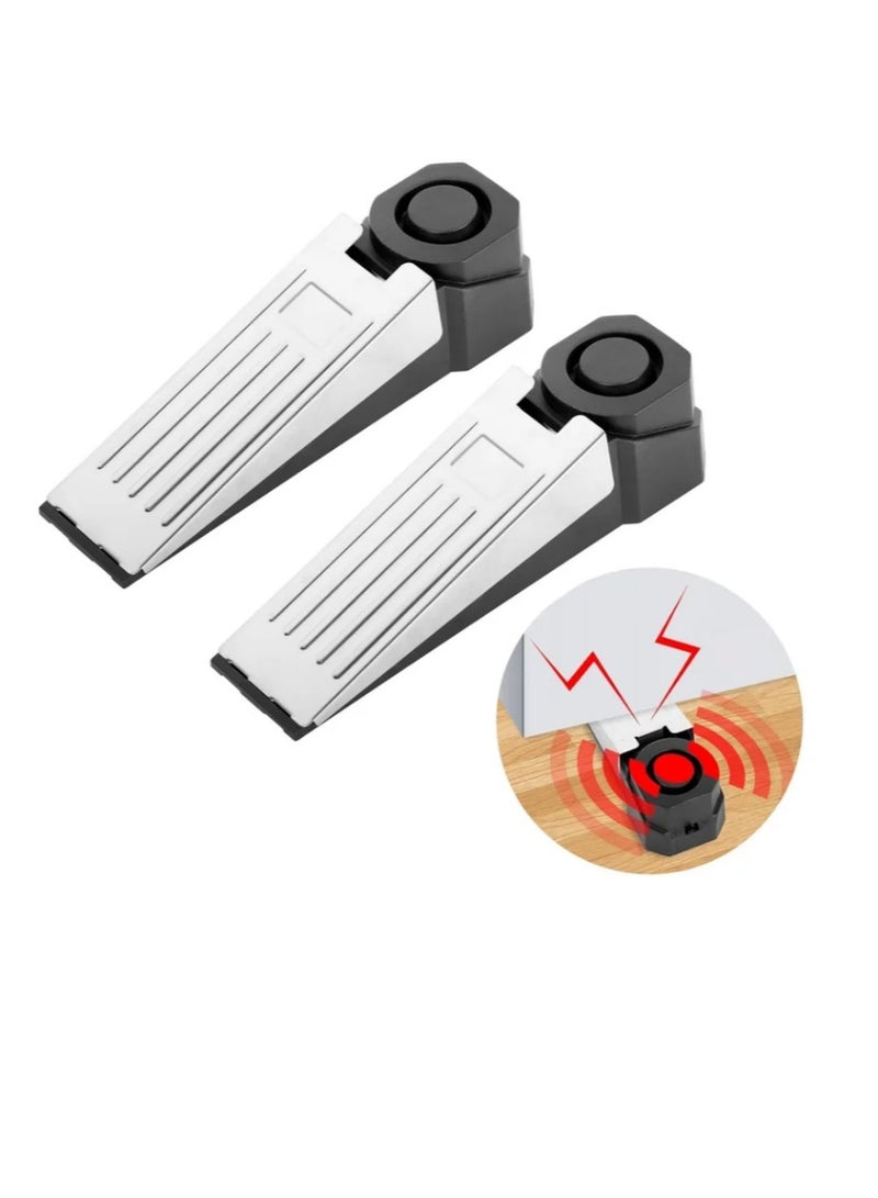 صدادة باب إنذار امان ضد السرقة مستشعر تنبيه بالصوت 120 ديسيبل يضمن السلامة أثناء السفر، في المنزل، في الشقق، والمنازل - 2 قطعه - Image 1