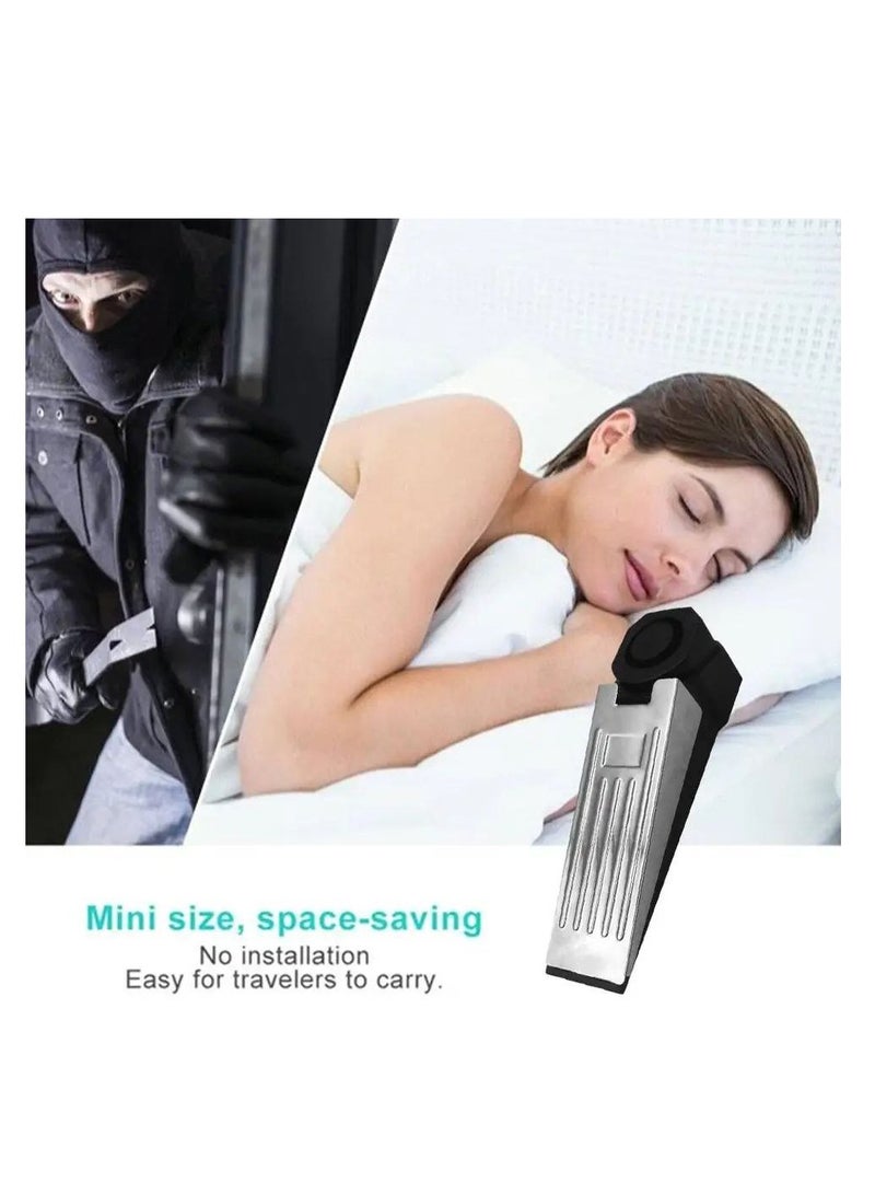 صدادة باب إنذار امان ضد السرقة مستشعر تنبيه بالصوت 120 ديسيبل يضمن السلامة أثناء السفر، في المنزل، في الشقق، والمنازل - 2 قطعه - Image 4