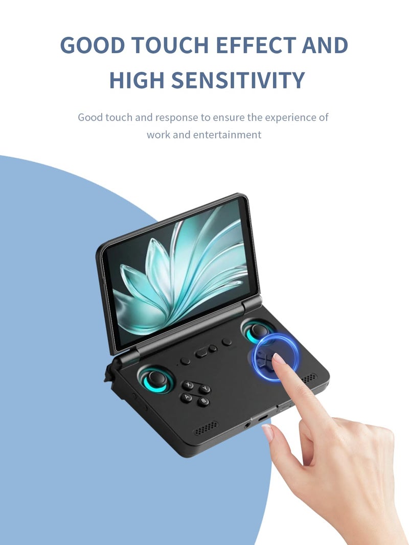 BOVUGAC [1 Park]Screen Protector for Pocket Flip 2 5.5 Inch Handheld Game Consoles Tempered Glass Film,BOVUGAC Screen Protector for Retroid Pocket Flip2 Handheld Gaming Anti-Scratch & Sensitive & 9H Hardness - Image 3