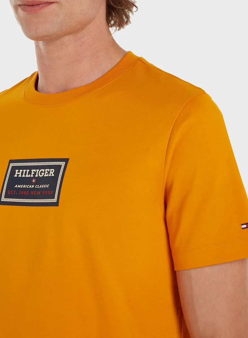 TOMMY HILFIGER Logo Crew Neck T-Shirt