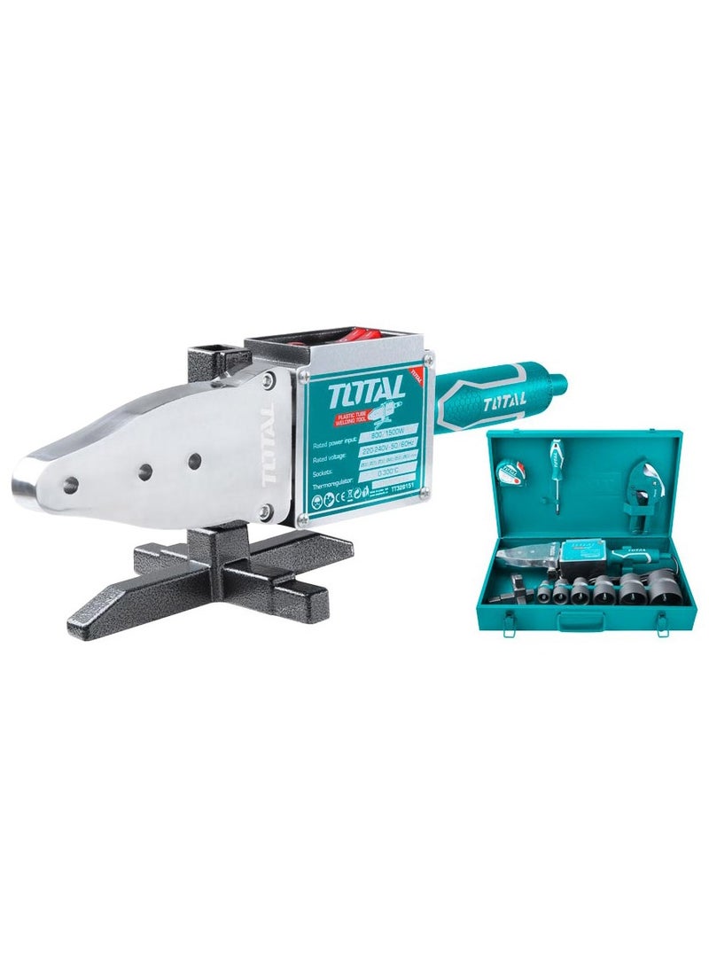 TOTAL Plastic pipe welding machine for water pipes 1500 Watts