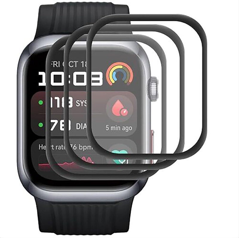 Azonee 3 Pack HD Clear 3D Curved Screen Protector for Huawei Watch D2, Full Coverage Hydrogel Film, Anti-Scratch, Self-Healing, Bubble-Free - Image 1