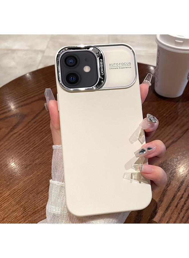 اس-توب جراب لهاتف iPhone 11 مصنوع من السيليكون السائل وملمس الجلد - Image 1