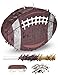 LAKINGO Football Piata Includes Wooden Stick Blindfold and Confetti 16x114x3 Perfect for SportsThemed Party Decorations and Football Pinatas for Birthday Party - Image 2
