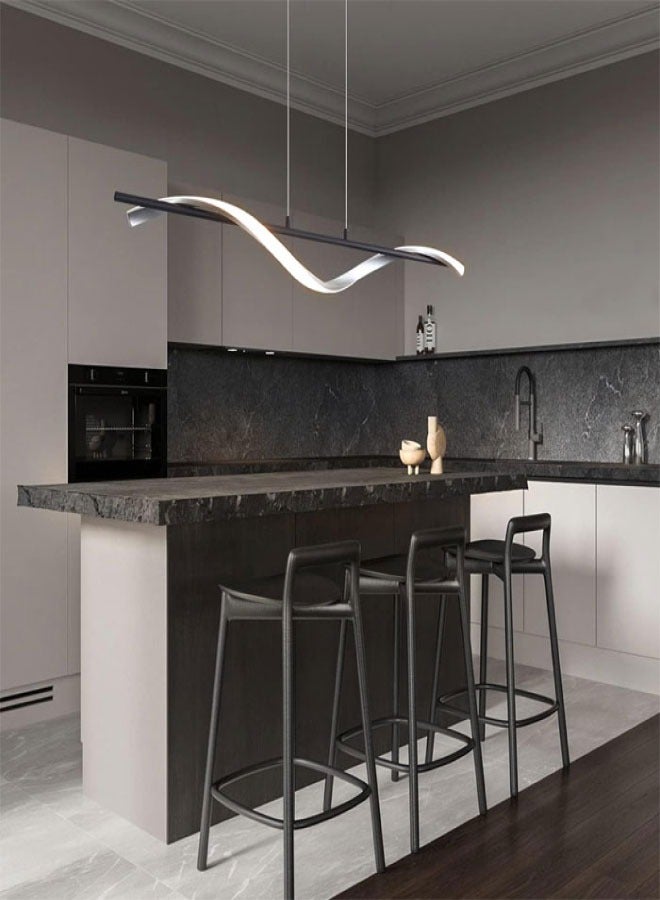 ٍSiera Light hanging light black and white aluminum 35W 102 cm  LCP006  - Image 1