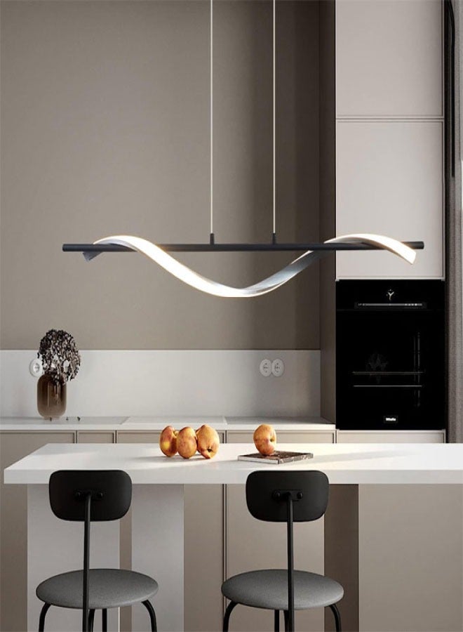 ٍSiera Light hanging light black and white aluminum 35W 102 cm  LCP006  - Image 3