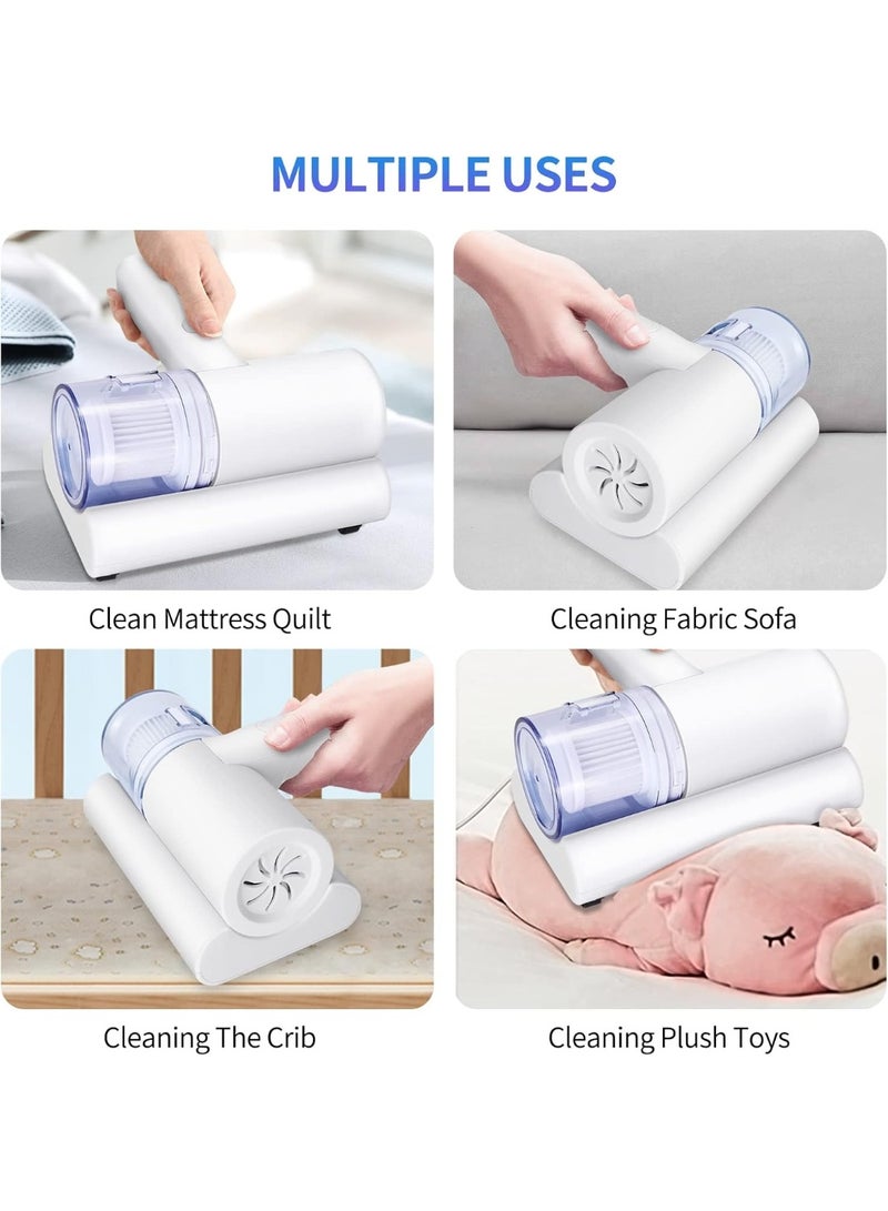 K3EDGE Cordless Vacuum Cleaner – Portable Handheld Mattress Vacuum with UV Light, Powerful Suction Mite Remover for Deep Cleaning Bedding, Sofas, Carpets, Pillows and Fabric Surfaces - Image 2