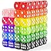 Rerdeim 110 Pieces Dice Set Colored Game Bulk Dices Colorful Dices 6 Sided Dice for Classroom Teaching Board Game Playing Rolling Small Six Sided 11 Color Red Yellow Blue Green and More - Image 2