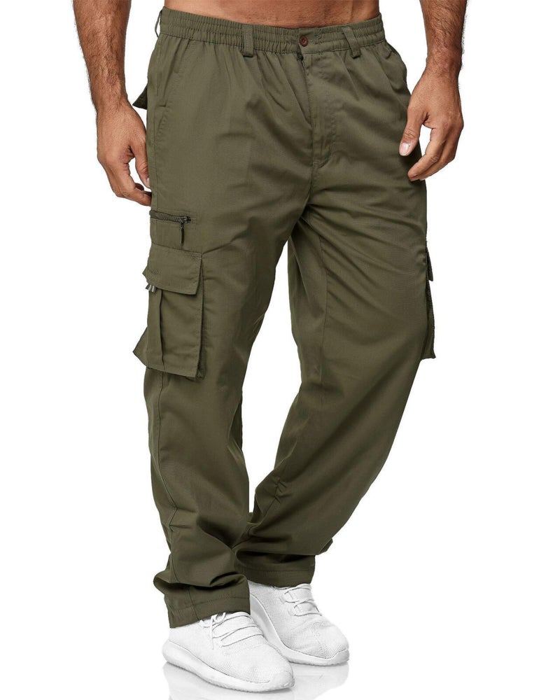 Rela Bota Men Outdoor Cargo Pant Lightweight Tactical Pant Hiking Jogger Classic Fit Multi Pockets - Image 1
