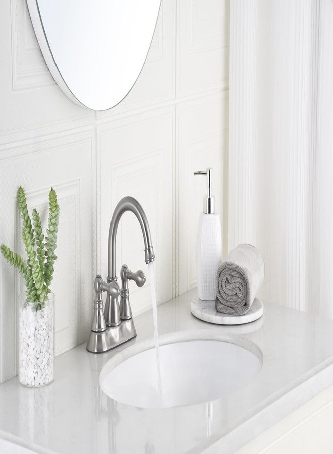 Derengge Two Handles Bathroom Faucet 045-BN - Image 3
