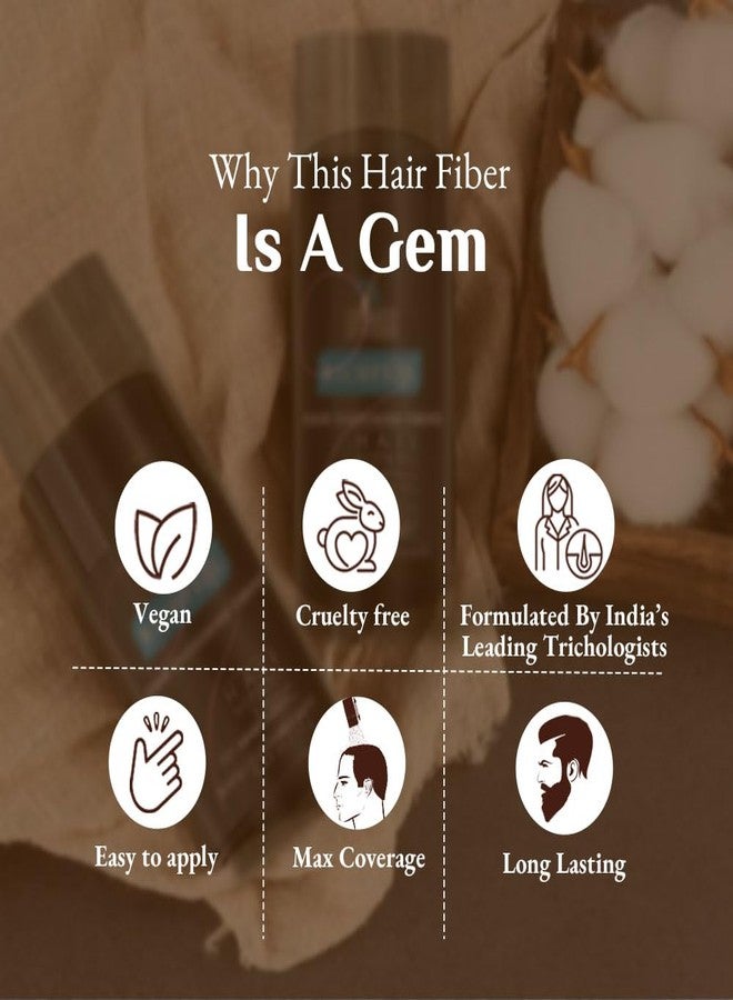 Richfeel Hair Thickening Fibers (Brown 28gm) | Hair Fiber For Thin & Fine Hair | Hair Thick Fiber For Men & Women (Pack of 1) - Image 4
