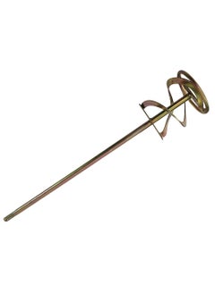 Inditrust INDITRUST Paint Mixing rod 23inch dia 5 inch Cement slurry putty Stirrer Rod attachment for hand Drill and putty mixer machine inch thikness  - Image 1