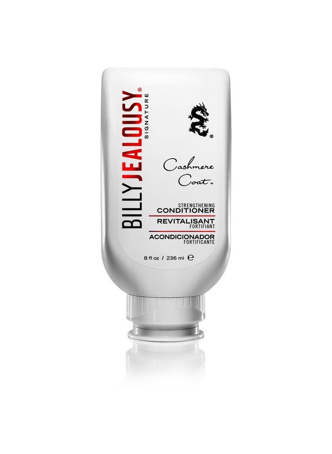 Billy Jealousy - Cashmere Coat Hair Conditioner For Men, Strengthening & Hydrating Conditioner Infused With Peppermint, Lemon Fruit & Swertia Extract Ideal For Fine, Thinning Hair, 8 Fl Oz - Image 1