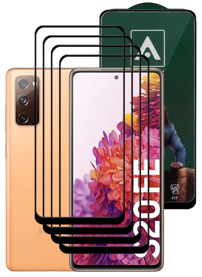 ACLIX 4 Pieces Antistatic ESD Dustproof Premium Quality High Definition Tempered Glass Screen Protector Designed For Samsung Galaxy S20 FE - Image 1