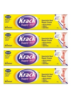 Krack Brinton Krack Heel Repair Cream (25 g) pack of 4  - Image 1