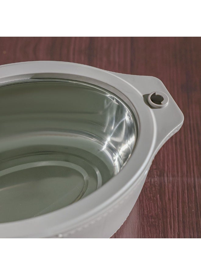 JAYPEE Princeton 3-Piece Casserole Set - 2000ml, 2500ml, 3000ml | Insulated Hot Pot | Durable ABS & Stainless Steel | Elegant Kitchen Serveware - Image 4