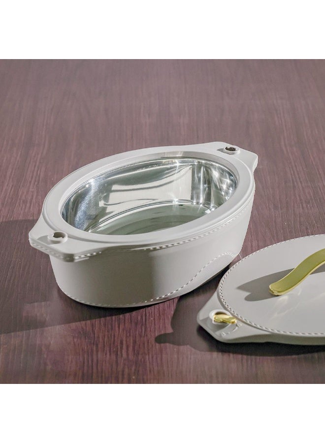 JAYPEE Princeton 3-Piece Casserole Set - 2000ml, 2500ml, 3000ml | Insulated Hot Pot | Durable ABS & Stainless Steel | Elegant Kitchen Serveware - Image 3