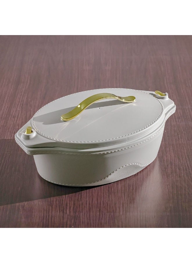 JAYPEE Princeton 3-Piece Casserole Set - 2000ml, 2500ml, 3000ml | Insulated Hot Pot | Durable ABS & Stainless Steel | Elegant Kitchen Serveware - Image 2