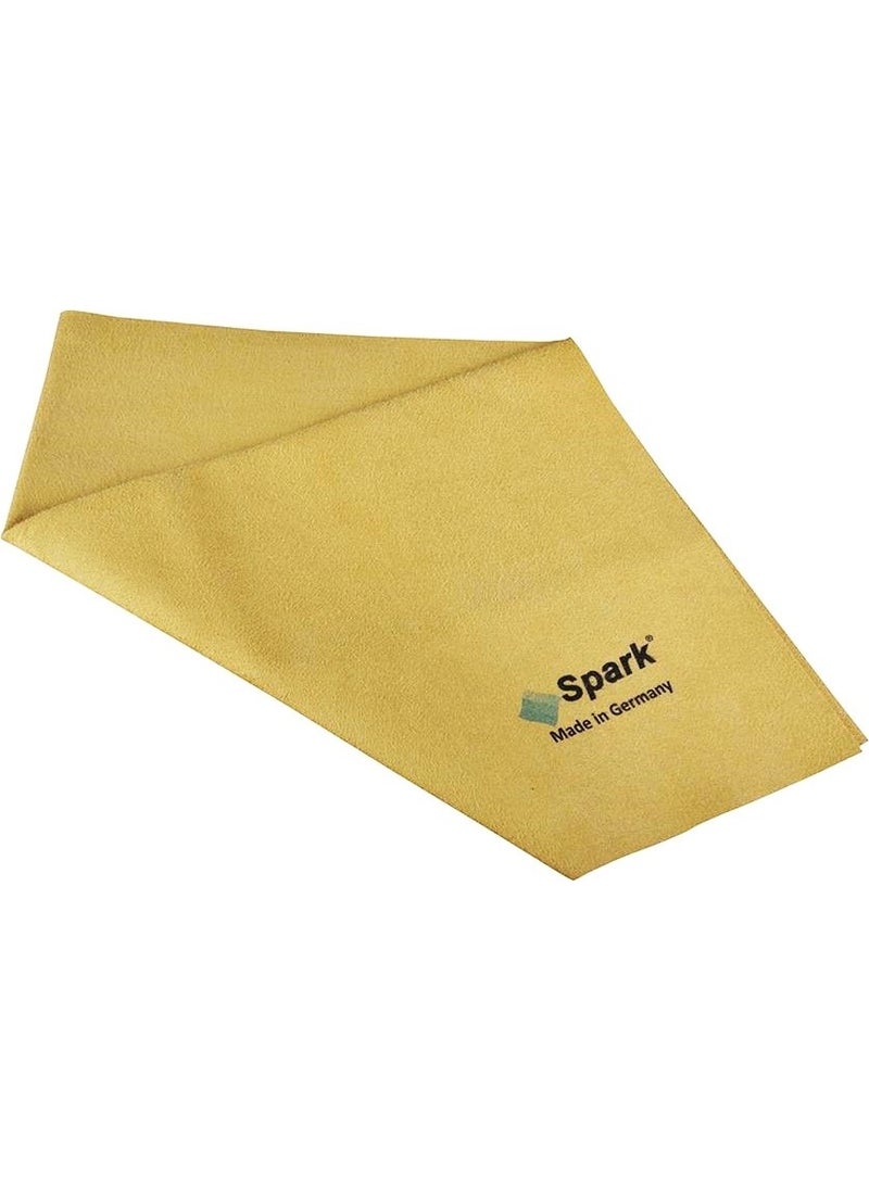Spark 6310 Microfiber Chamois Large Size Car Drying and Cleaning Cloth 50X60 Cm. Cream  - Image 3