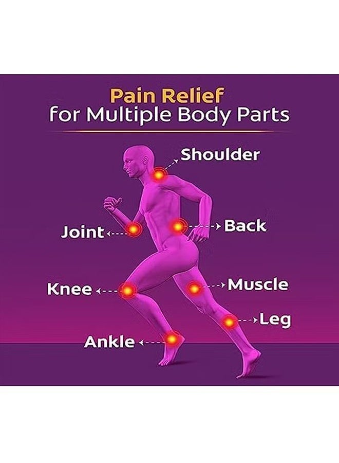 Moov Fast Pain Relief Cream, Joint Pain Reliever Cream, Relieves Back Pain, Plant Herbal Ingredients, Suitable For Shoulders, Neck, Waist, Legs, Knee Joints And Other Parts  - Image 2