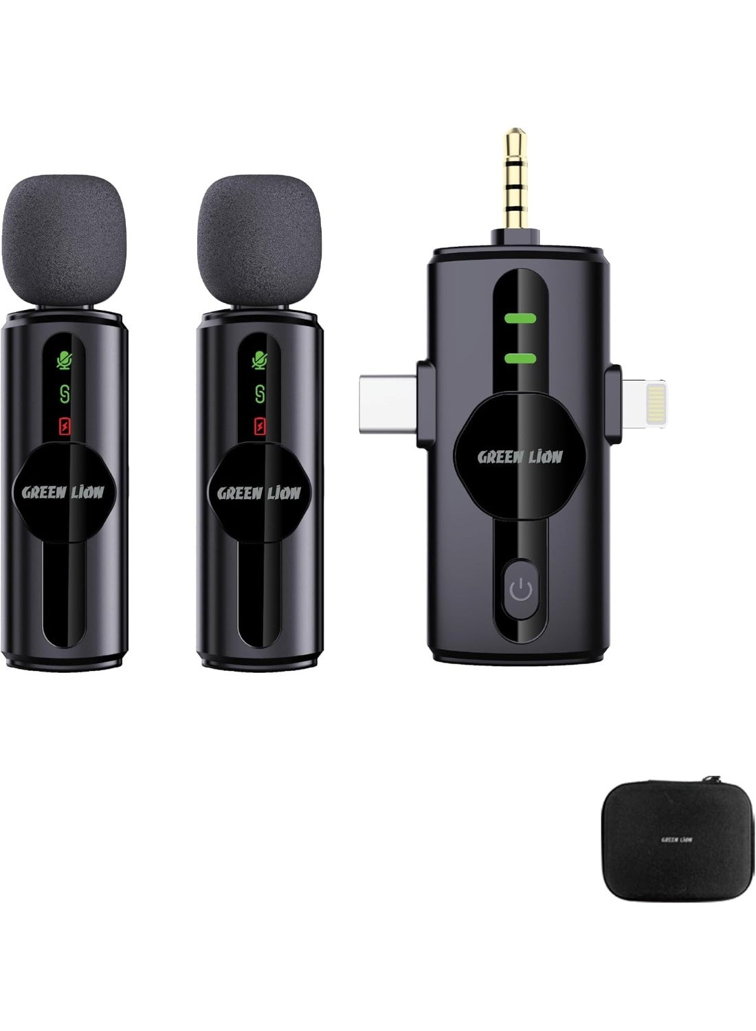 Green Lion Green Lion gm-80x Dual Wireless Microphone Set usb ZB0F4C302A80E877F449CZ