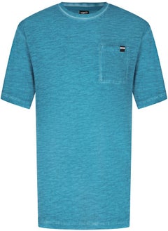 Athlex Men's Marine T-shirt, Termit, Cotton Fabric, Straight Cut, Chest Pocket, Comfortable and Stylish for Urban Adventures  - Image 1