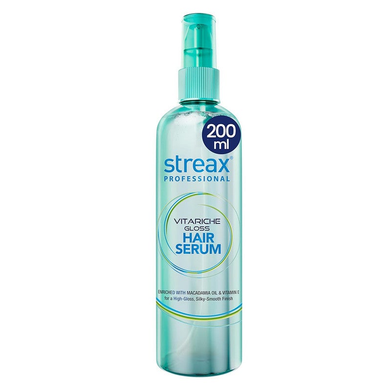 Streax Pro Vitariche Gloss Hair Serum 200Ml - Image 1