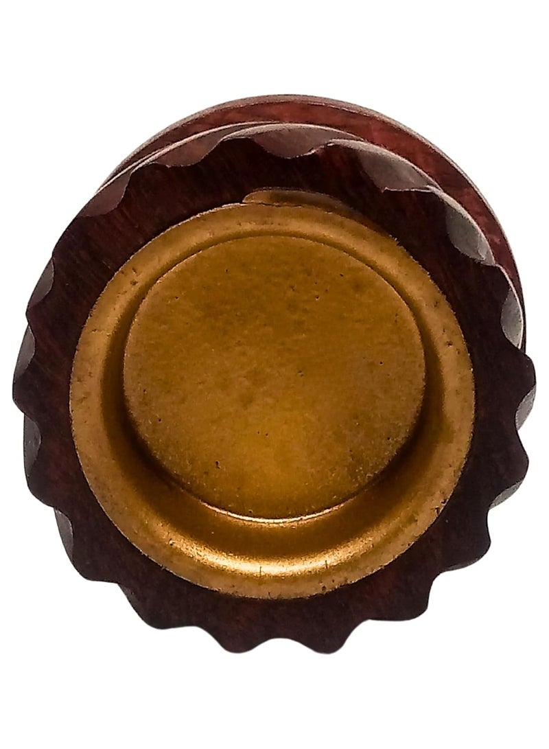 مبخرة بخور خشبية محمولة – مبخرة تقليدية للاستخدام المنزلي - Image 3