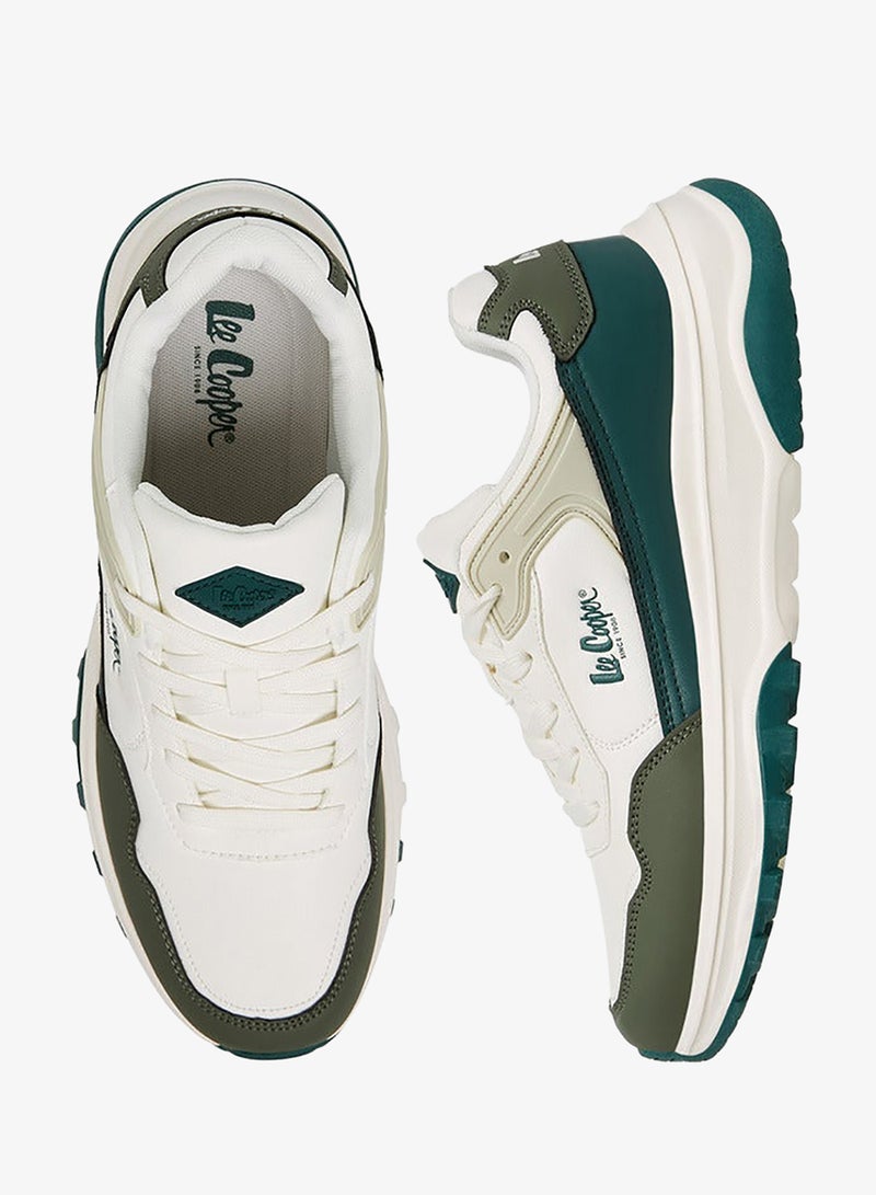 لي كوبر أحذية رياضية رجالية برباط وتصميم ملون - Image 3