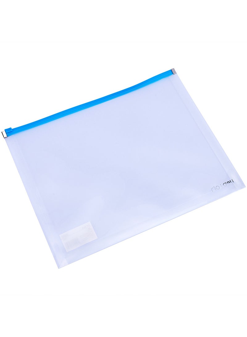 Deli A4 paper size View with its own zipper bag retractable student information office file folder business office folder learning office supplies 1Set/24Pcs