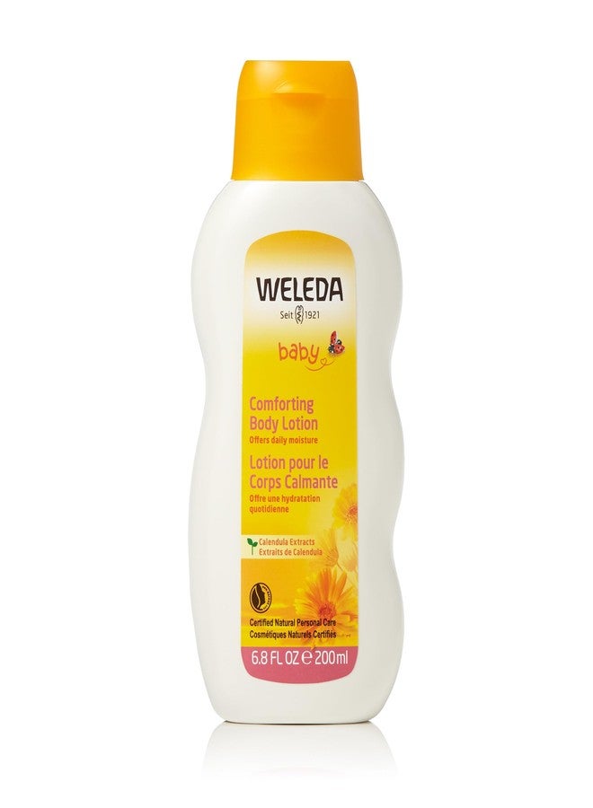 Weleda Baby Calendula Comforting Body Lotion, Plant Rich Moisturizer with Calendula, Chamomile, Sweet Almond and Sesame Oils, 6.8 Fl Oz - Image 1
