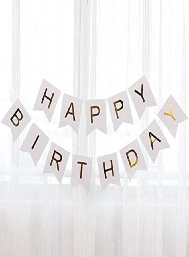 Happy Birthday Party Banner 