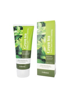 Korean product green tea pore clean foam cleansing moisturize creen tea extract and various plant extracts moisturize the skin natural extract keep your rough skin soft and moisturized 100 ml