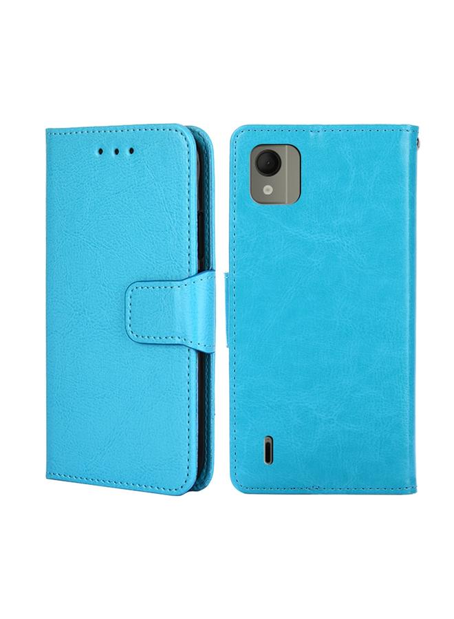 S-TOP Case For Nokia C110 4G Crystal Texture Leather Phone Case - Image 1