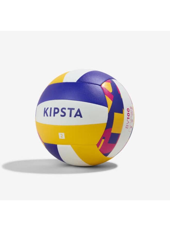 KIPSTA Beach Volleyball Size 5 BV100 Classic - Coloured - Image 2