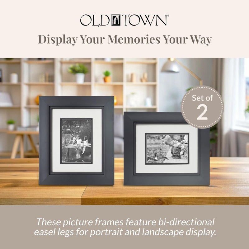 Old Town 2pk 8x10 Designer Frames, Black Studio - Image 2