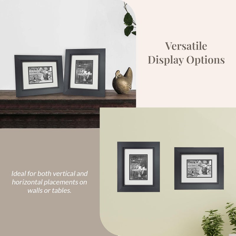 Old Town 2pk 8x10 Designer Frames, Black Studio - Image 4