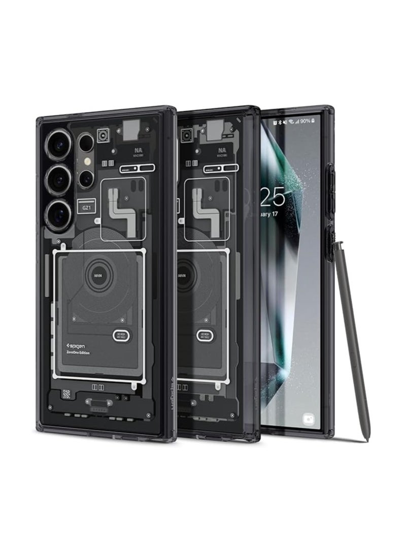 For Samsung Galaxy S23 Ultra/S23 Plus/S23 Technology Magnetic Phone Case, Full Package Drop Resistant Circuit Board Phone Case - Image 1