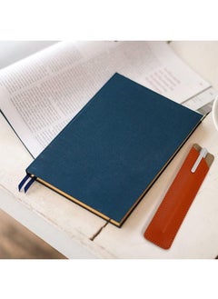 Generic Set of 5 PU Leather Pen Case Holder for Single, Vintage Handmade Fountain Pen Pouch, Protective Sleeve Cover for Pencil, Ballpoint Pen (Black,blue,White，Brown,Gray)  - Image 4