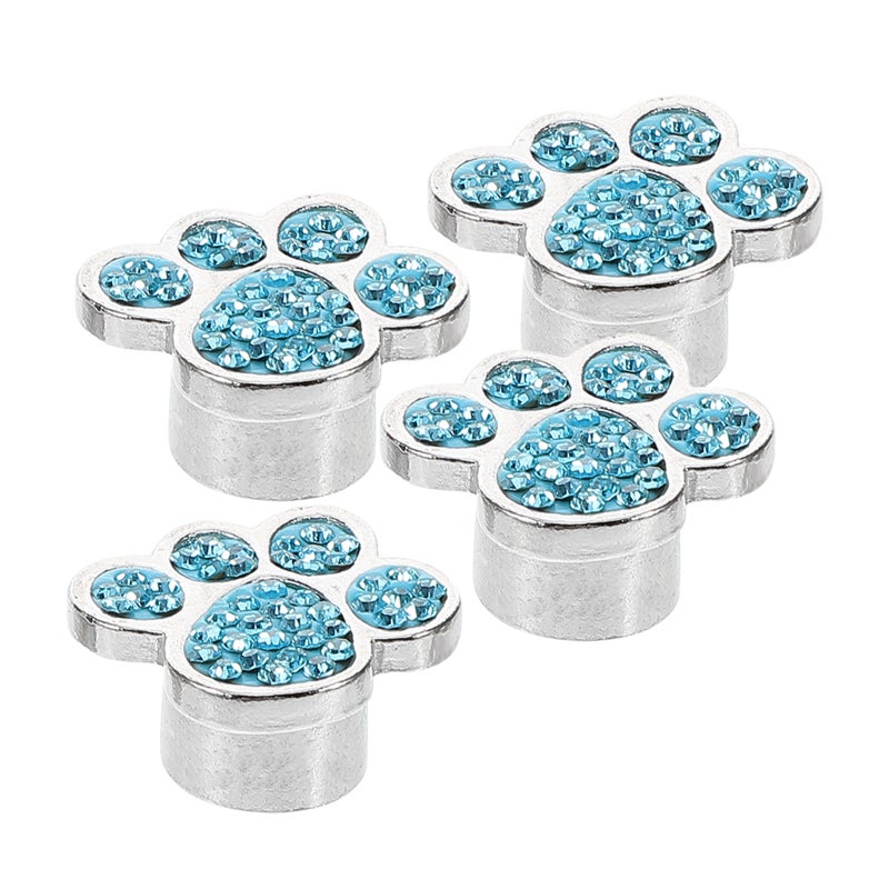 4pcs Stylish Tire Valve Caps Copper Stem Covers Car Accessories For Women debris Caps For Enhancing Car Tyre Appearance - Image 4