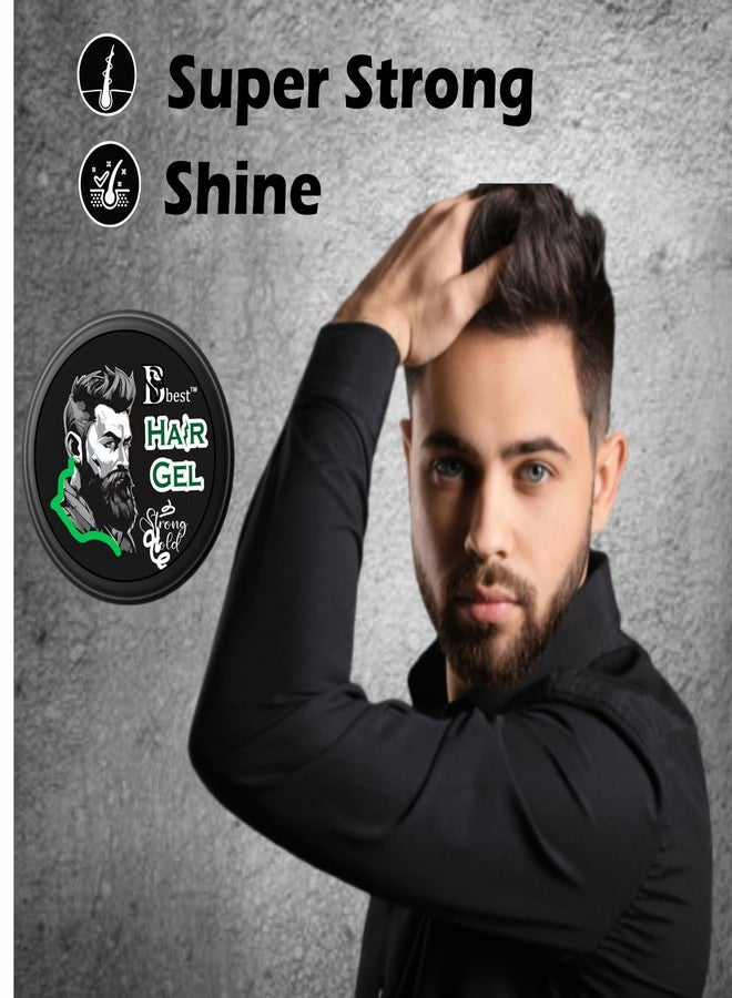 BBest Styling Hair Gel 100 gm | Strong Hold & Shine | Defines Curls, Tames Flyaways & Adds Texture | Non-Sticky Formula for All Hair Types - Image 3