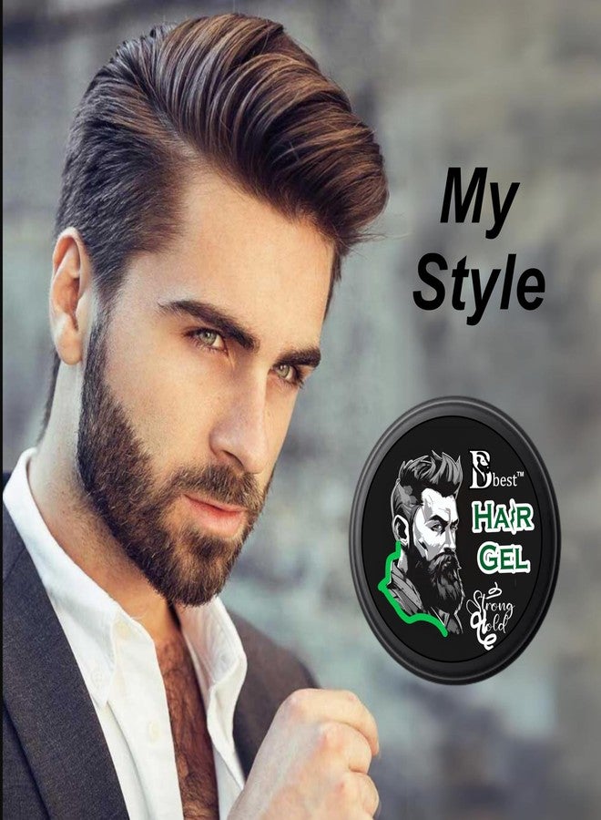 BBest Styling Hair Gel 100 gm | Strong Hold & Shine | Defines Curls, Tames Flyaways & Adds Texture | Non-Sticky Formula for All Hair Types - Image 5