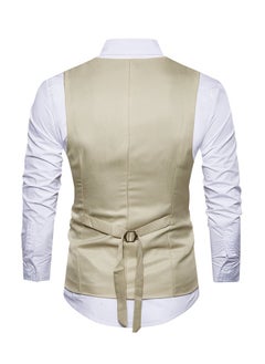 KUYING New Fashionable Herringbone Patterned Suit Vest  - Image 2